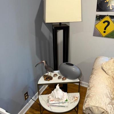 MARBLE TABLE END TABLE