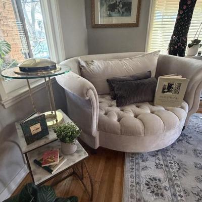 1/2 ROUND CUSTOM COUCH