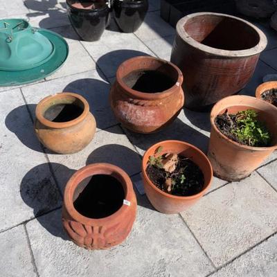 Sale Photo Thumbnail #135: GARDEN POTS