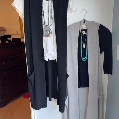 SWEATERS AND JEWELRY