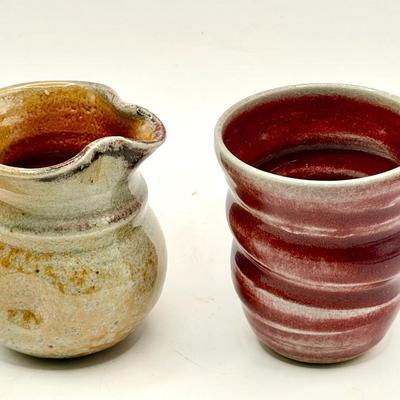 (2) Small Pottery Pieces