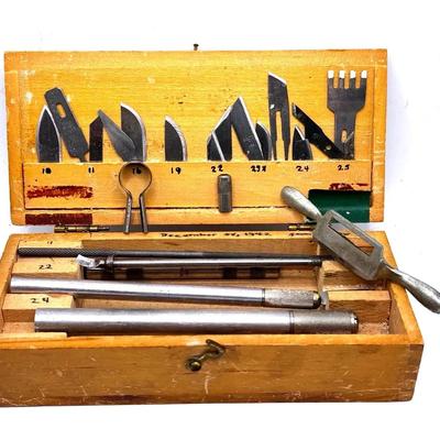 Wood Working Tools In Box