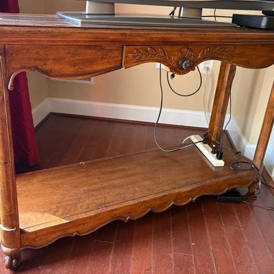 Pennsylvania House Console Table – 52” x 19” x 33” – Dovetail Drawer