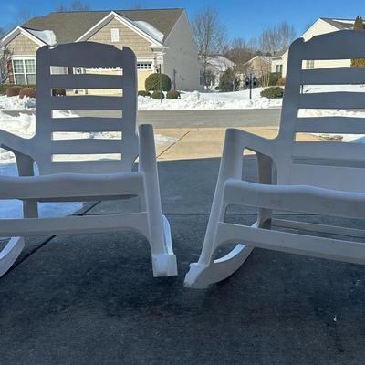 Outdoor Plastic Rocking Chairs