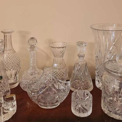 Crystal And Pressed Glass