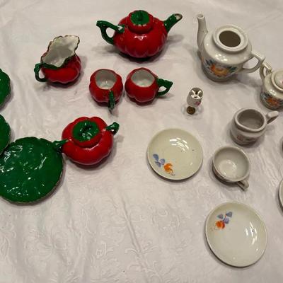 Vintage Mini Tea Set Lot – 2 Sets