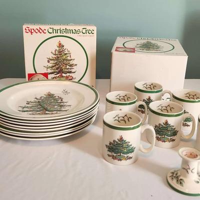 Spode Dinner Plates, Mugs And More #1
