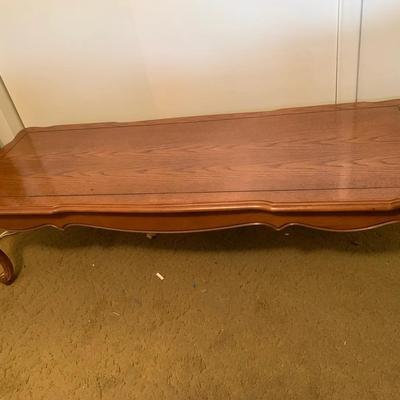 Low Wooden Coffee Table