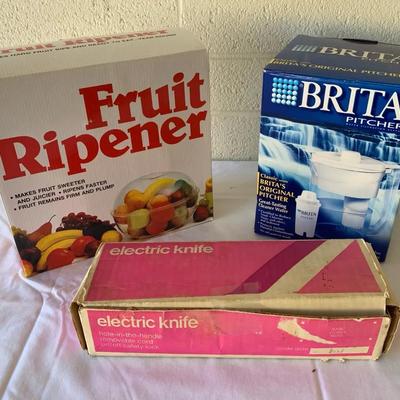 Brita Pitcher, Fruit Ripened And Electric Knife