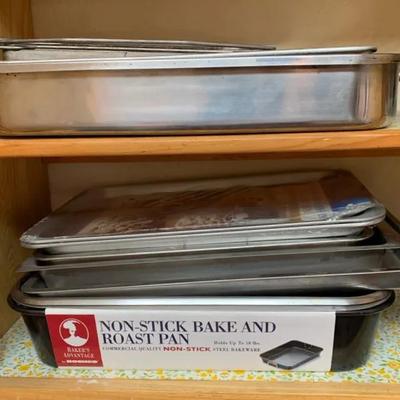 Various Baking And Roasting Pans