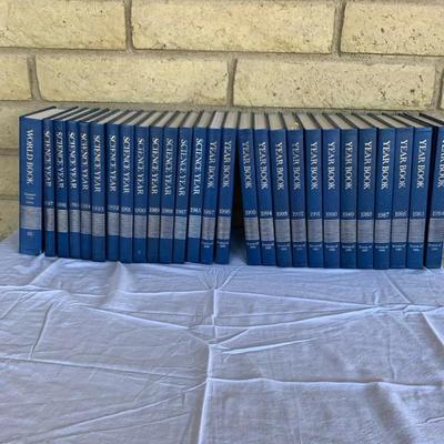 Lot Of World Year Books And Science Year Books 1980s And 1990s