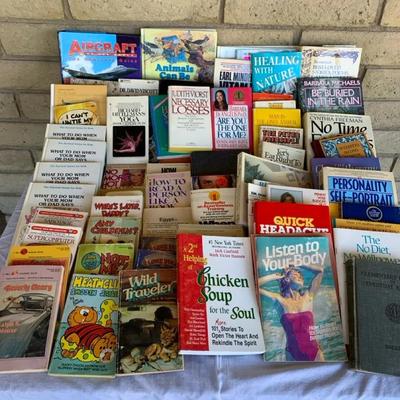 Lot Of Vintage Books Paperback And Hardback 