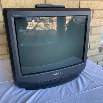 Sony 20” Trinitron TV Tested Works With Remote 