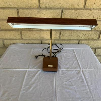 Vintage 1970s Desk Lamp Tested Works 