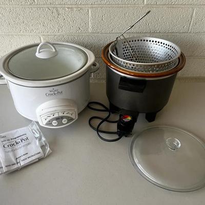 Rival Crock Pot And Dazey Fryer