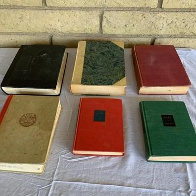 Lot Of 6 Vintage Hardback Books , Count Of Monte Crisco, These Wonderful People , Pride And Prejudic