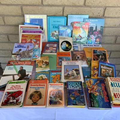 Lot Of Vintage Children’s Books , Choose Your Own Adventure, Hardy Boys , Original Star Wars 