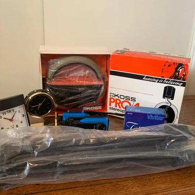 Headphones, Clocks, And More Misc Electronic Appliances 