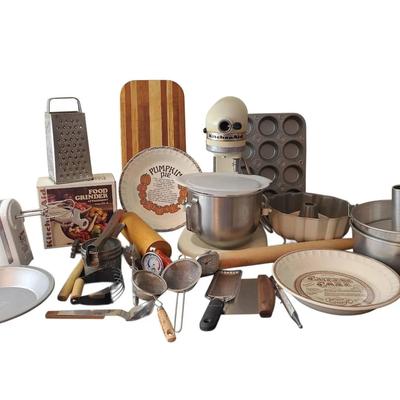 DC106 Kitchen Aid Stand Mixer And Tools For Baking In The Kitchen 