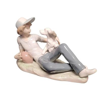 BG104 - "Boy With Dog" Lladro Figurine