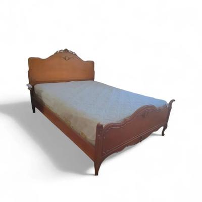 DC523 French Provencal Full Size Wooden Bed