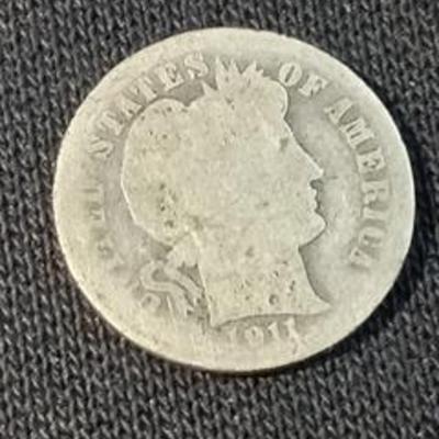 1911- S LADY LIBERTY DIME