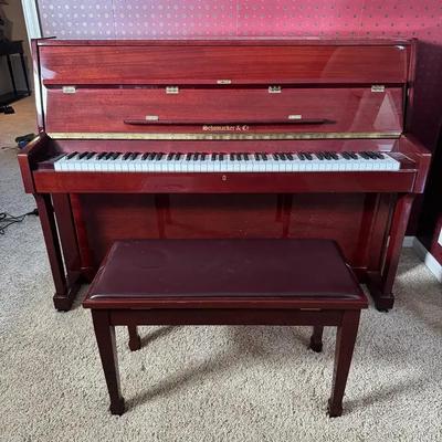 Schomaker & Co. Upright Piano