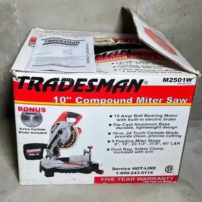 Tradesman 10” Compound Miter Saw