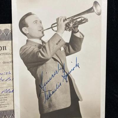 Charlie Spivak Autographed Photo