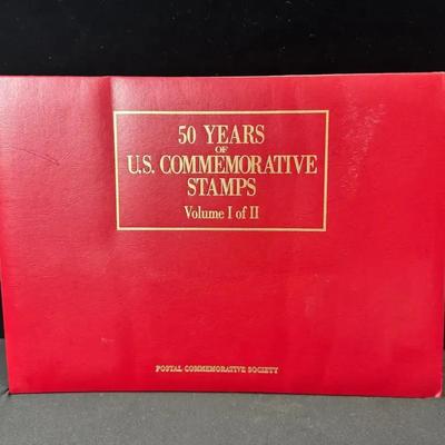 “50 Years Of U.S. Commemorative Stamps Volume I Of II”