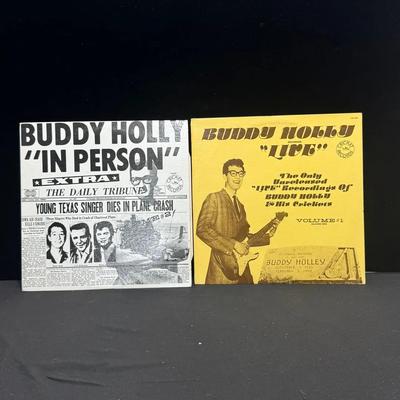 Vintage Buddy Holly Records