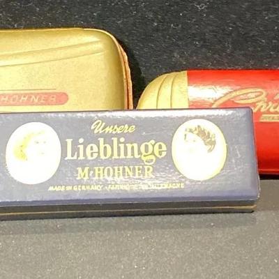 Vintage German Harmonicas 