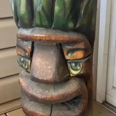 Tiki Garden Statue 
