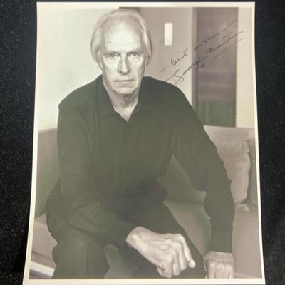 George Martin Autographed Photo