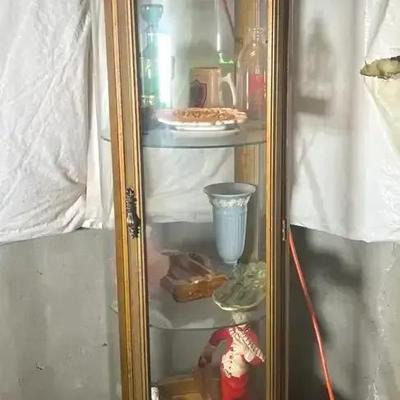 Round Curio Cabinet