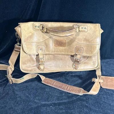 Orvis Leather Briefcase