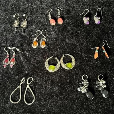 Costume Silver Colored Earrings