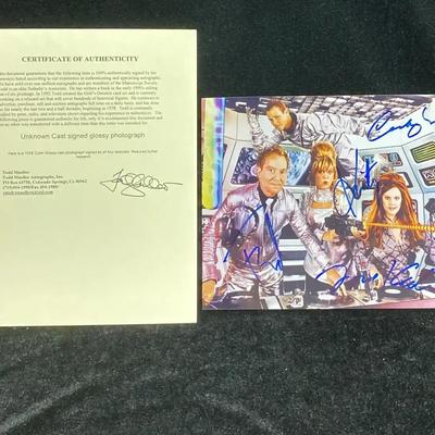 "Lost in Space" Cast Signed Photograph