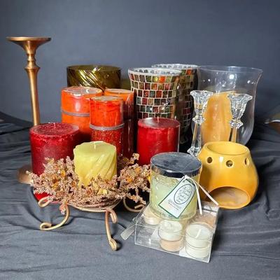Large Candles And Votives 