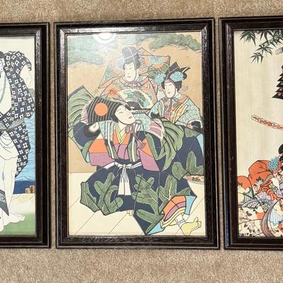 Japanese Woodblock Prints - Kabuki Actors 2