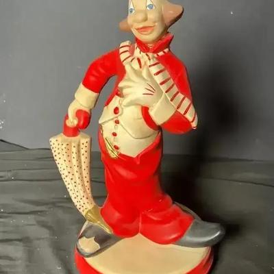 Vintage Clown Figurine 