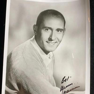 Henry Mancini Autographed Photo