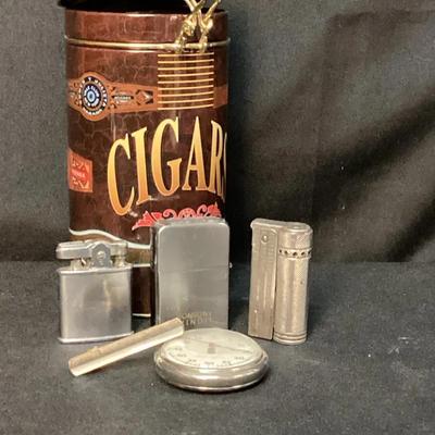 Westclox Stopwatch and Lighters 