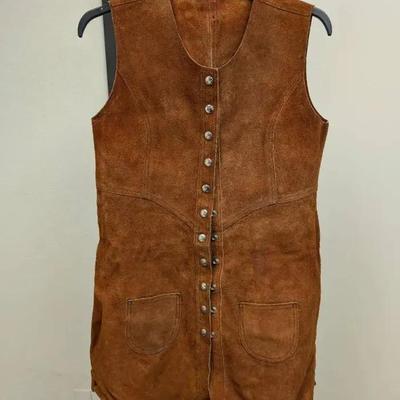 Leather Tunic/Vest 1970s