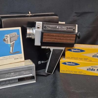 Super 8 Power Zoom Movie Camera Model 376G & Others 