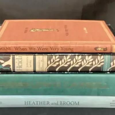 Heidi Illustrated by William Sharp and Other Vintage Books 