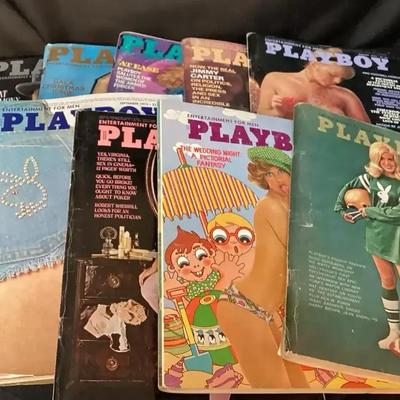 1967-1980 Playboy Magazines 