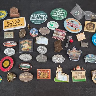 Lapel and Other Pins 