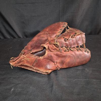 J.C. Higgins Sears and Roebuck Baseball Glove, 1950s. 