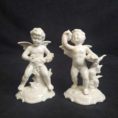 Dresden "Original Germany" Porcelain Cherubs